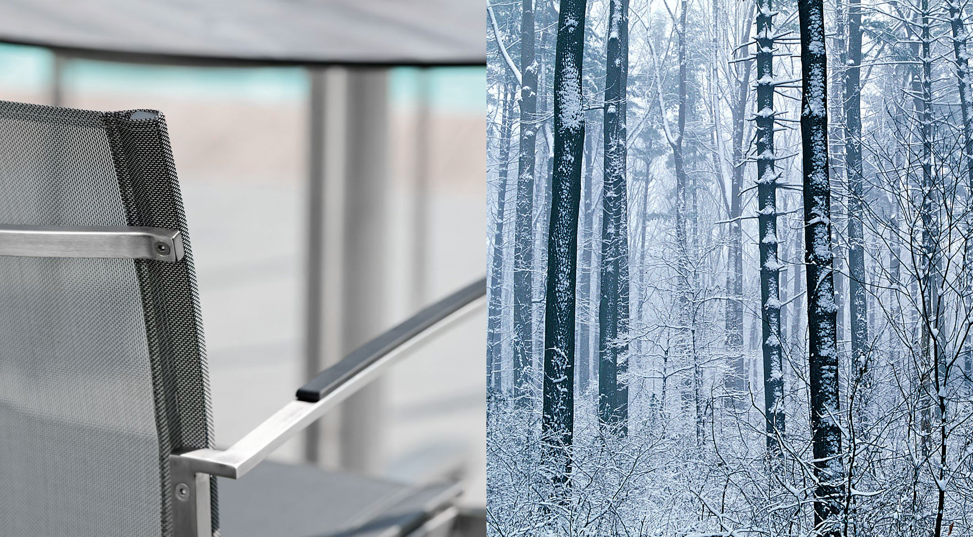 Gartenmöbel für den Winter bei Holz Roeren